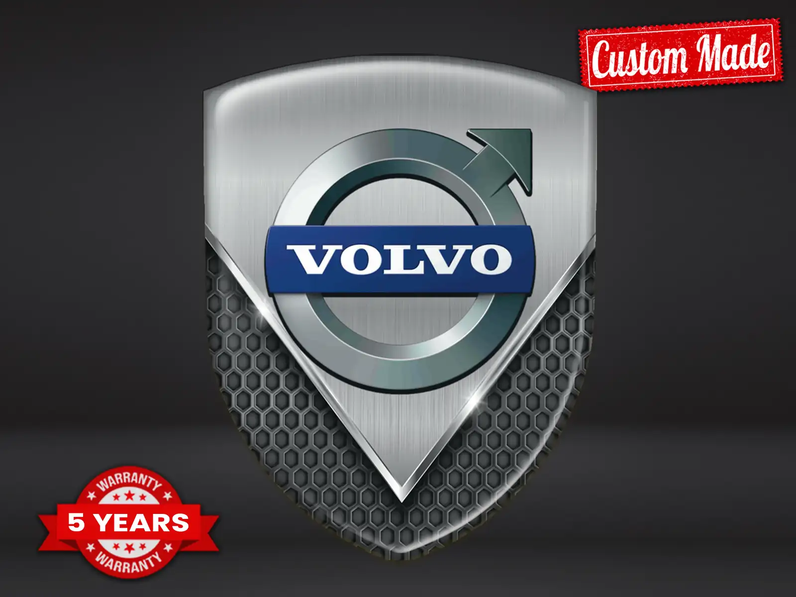 Volvo Banner Parabrisas Auto Resistente Limitado Alta Calidad